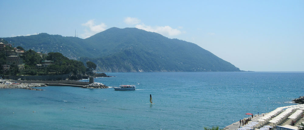Promontorio di Portofino e porticciolo di Recco